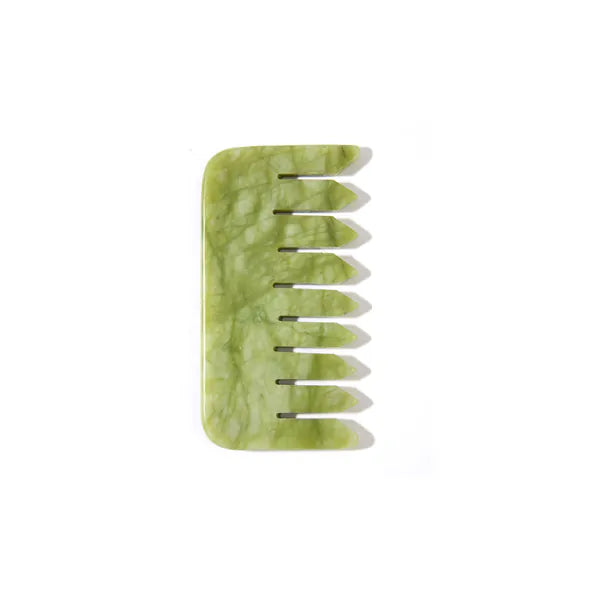 8.3cm Square Jade Comb