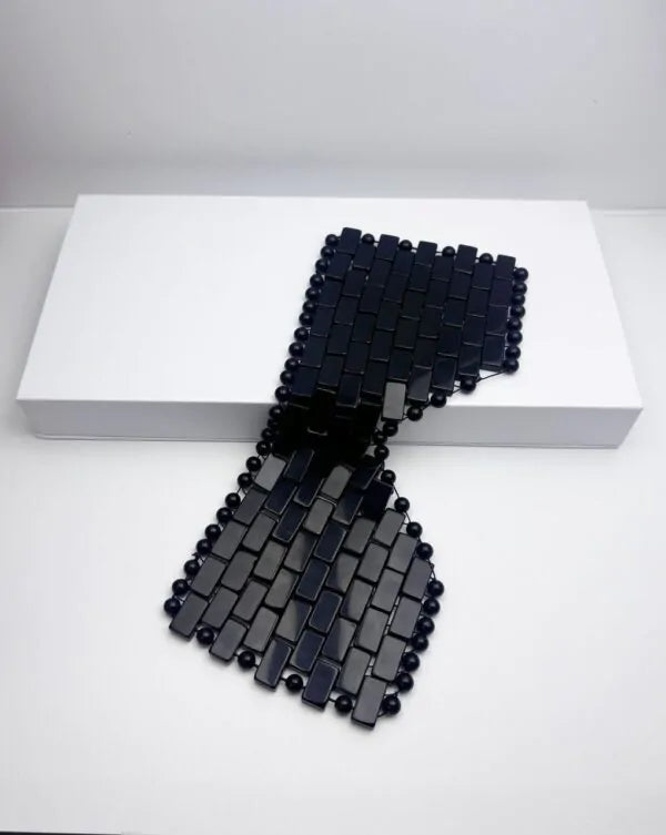 Black Obsidian Eye Mask