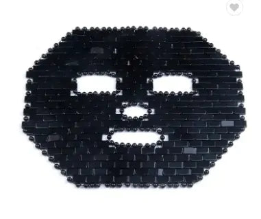 Black Obsidian Face Mask