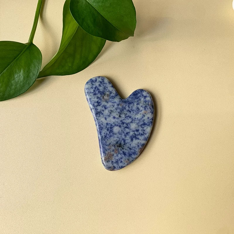 Blue Spot Jasper Gua Sha Massage Stone