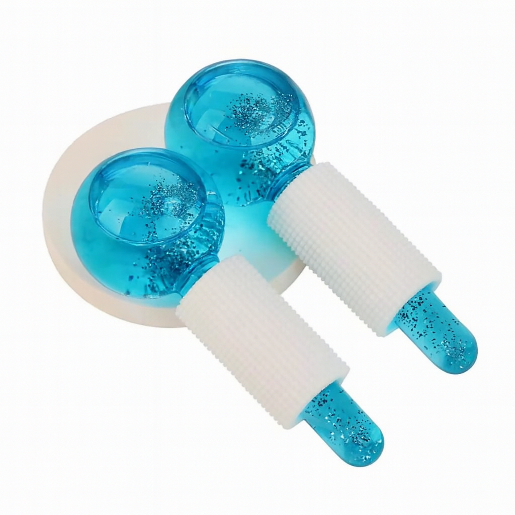 Pack Of 2 – Blue Facial Ice Rollers
