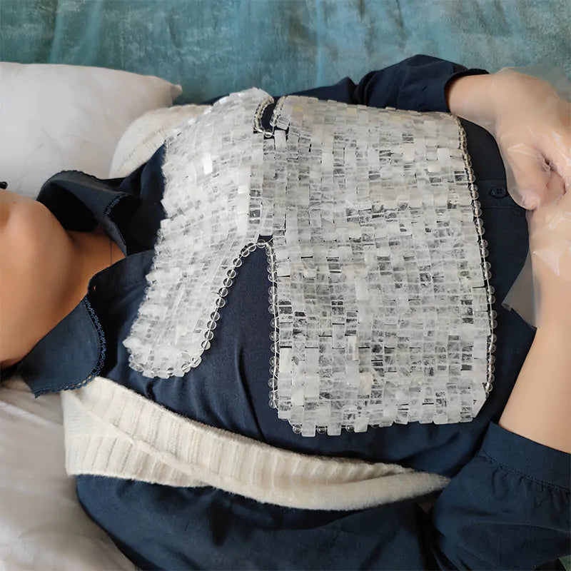 Crystal Neck and Chest Mask