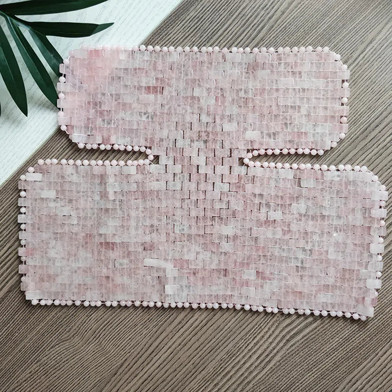 Rose Quartz Neck and Chest Mask