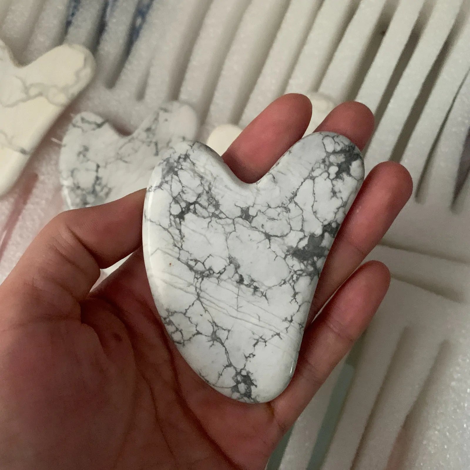 White Turquoise Gua Sha